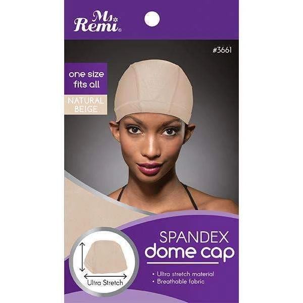 Ms. Remi Spandex Dome Cap (Assorted Colors) M&M BEAUTY SUPPLY & WIGS