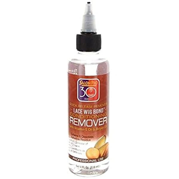 SalonPro 30 Sec Lace Wig Bond Conditioning Remover (2 oz or 4 oz) M&M