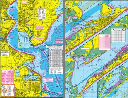 Galveston Bay Fishing Map - Living Room Design 2020