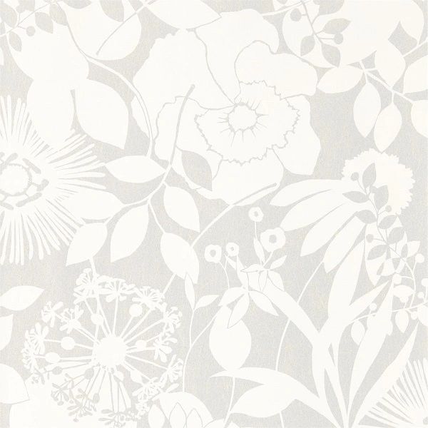 Coquette - Chalk Wallpaper | The Ivory Tower has the best fabric and