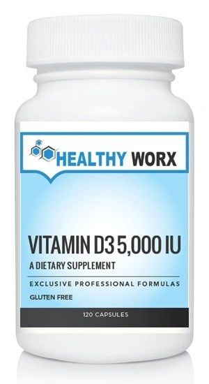 Vitamin D3 5,000 IU (120 ct) Vegetarian Capsule