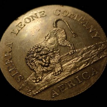 Sierra Leone 1791 Penny Coin Africa