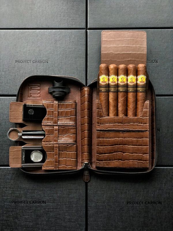 Authentic Louis Vuitton Cigar Case. (Project)