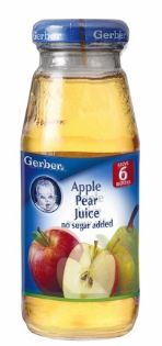 Gerber Juice Apple Pear 175ML