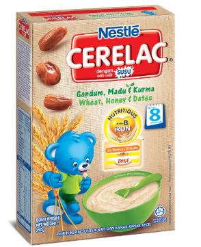 Nestle Cerelac Wheat&Dates & Honey 250G