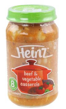 Heinz Mum Beef&Veg Casserole 8+MTH 170G