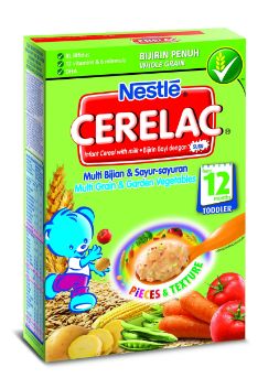 Nestle Cerelac M'grain+Gard Veg 250G