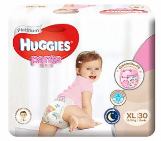 Huggies Platinum Pants Girl XL 30S