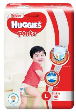 Huggies Silver Pants L 48S