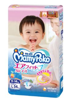 Mamy Poko Air Fit Diaper L 54S