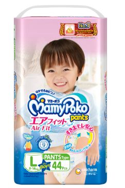 Mamy Poko Air Fit Pants Boy L 44S