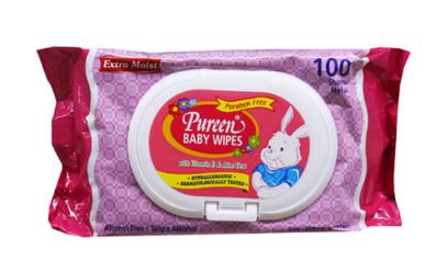 Pureen Wipes 100S