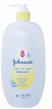 J&J Top To Toe Wash 500ML