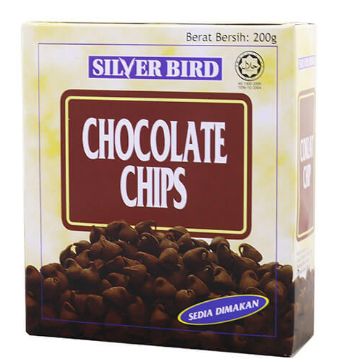 Silver Bird Choc Chips 200G