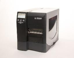Zebra ZM400 printer, 203dpi, 8MB/16MB, ZPL, UK plug, Cutter & tray