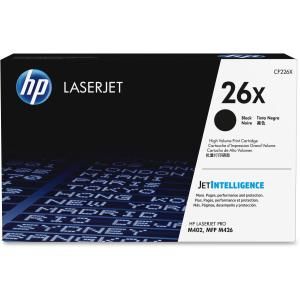 HP 26X BLACK HIGH YIELD LJ TONER CARTRIDGE CF226X