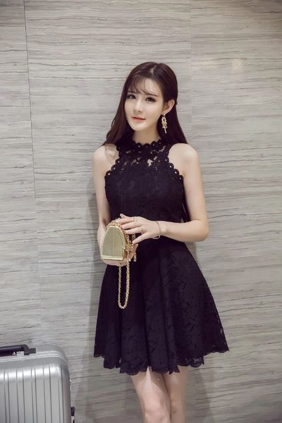 Summer Fashionable Lace Lady Sun Dress