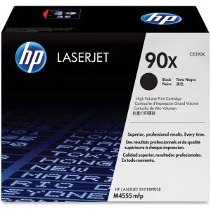 HP 90X BLACK HIGH YIELD LASERJET TONER CARTRIDGE CE390X