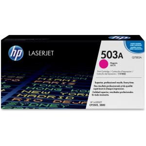 HP 503A MAGENTA LASERJET TONER CARTRIDGE Q7583A