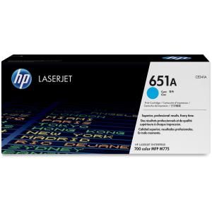 HP 651A CYAN LASERJET TONER CARTRIDGE CE341A