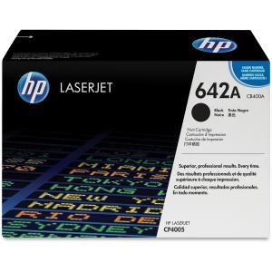 HP 642A BLACK LASERJET TONER CARTRIDGE CB400A