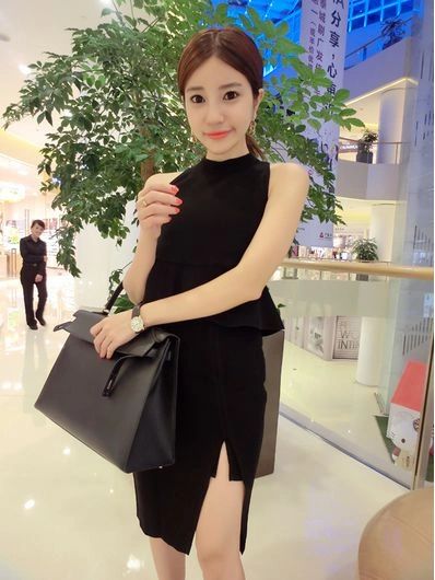 Euro American Black Sexy Women Suit