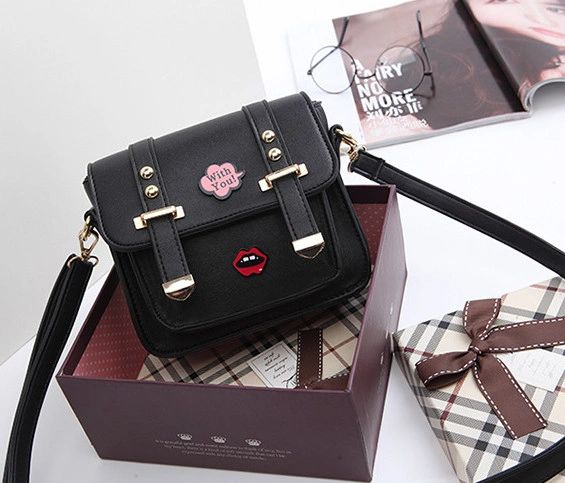 Cheap Stamp Pattern One Shoulder Bag