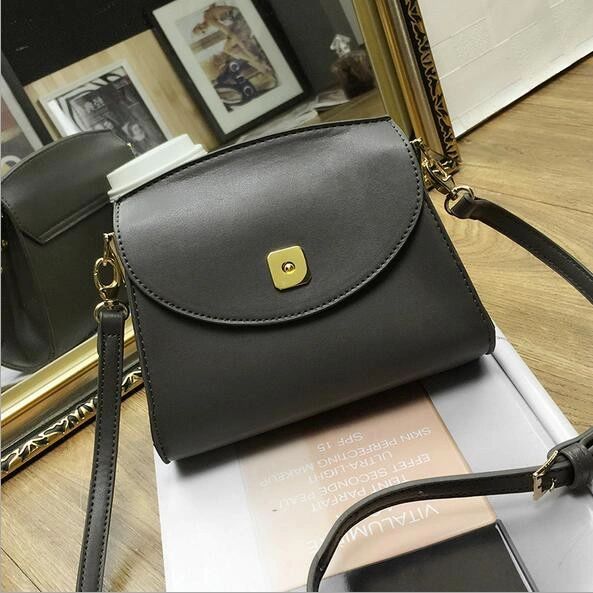 Concise Style Pu Mini Shoulder Bag