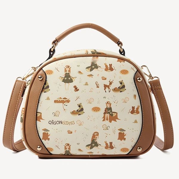 Vintage Sweet Cartoon Pattern Dreaming Shoulder Bags