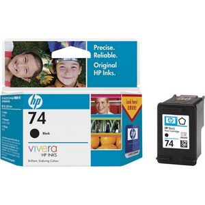 HP 74 BLACK INK CARTRIDGE CB335WA