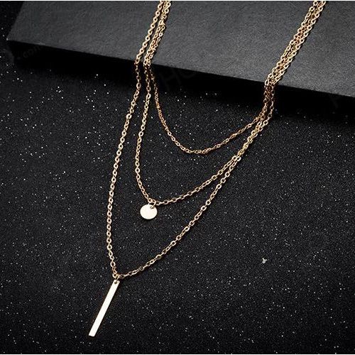 All Match Gold Alloy Necklaces