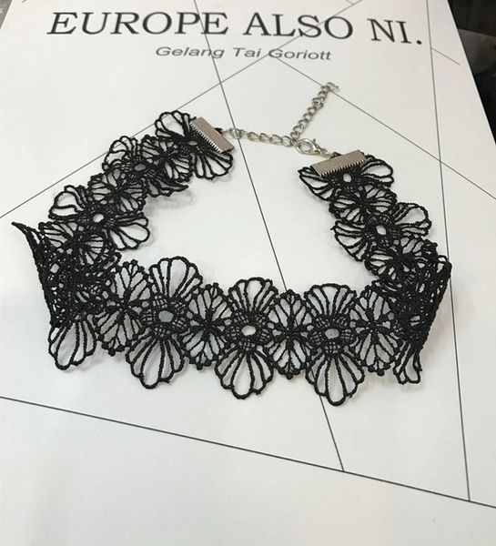 Popular Series Black Lace Necklace
