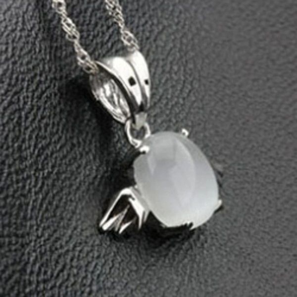 Sweet Angel Plating White Copper Pendant