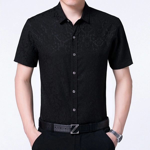 Good Quality Short Sleeve Shirt for Father (3-4 Days Delivery)
