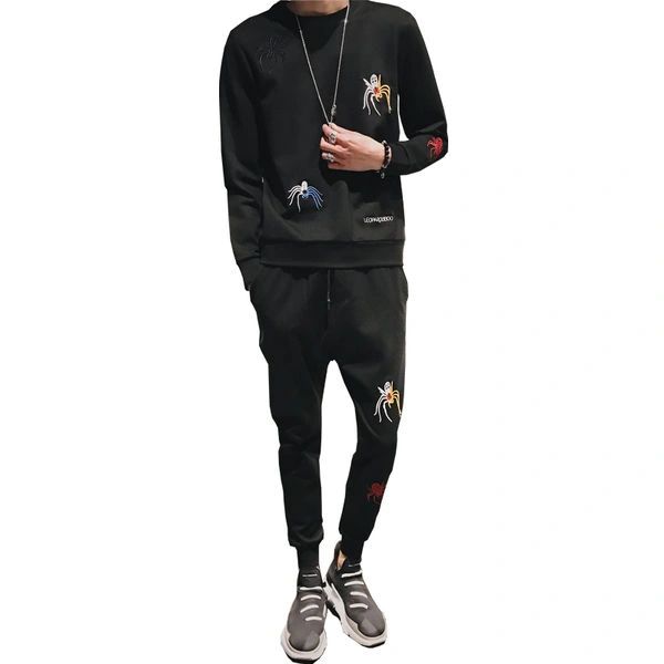 Animal Embroidered Long Sleeve Activewear