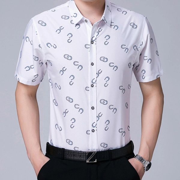 Noble Simple Design Printing Men Shirt(3-4 Days Delivery)