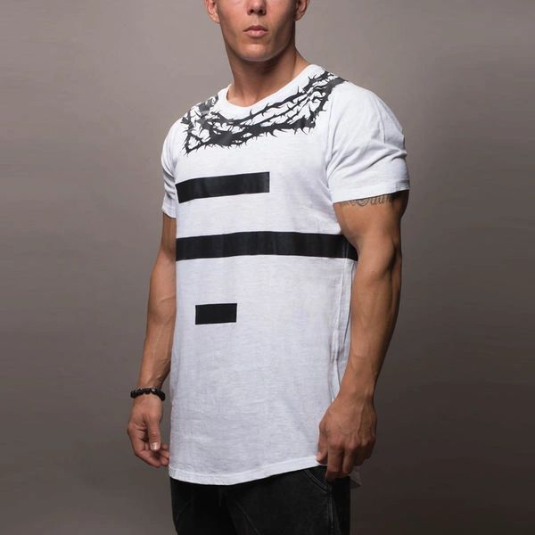 Simple Design Stripe Print Casual Shirts