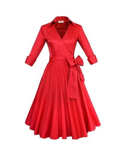 Vintage Wrinkle Party Dresses