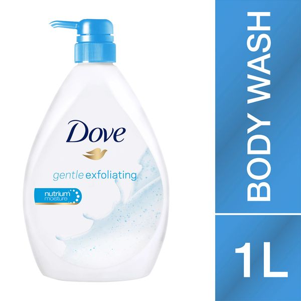 Dove Body Wash Gentle Exfoliating 1L
