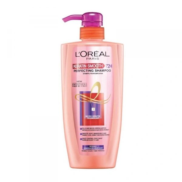 L'Oreal Keratin Smooth 72 Shampoo 650ml