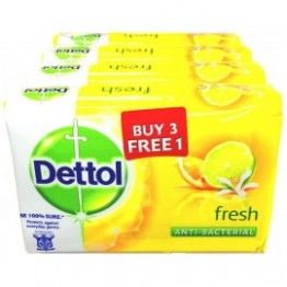 Dettol Fresh Soap Buy 3 Get 1 Free
