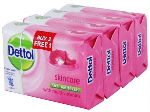 Dettol Skincare Soap Buy 3 Get 1 Free