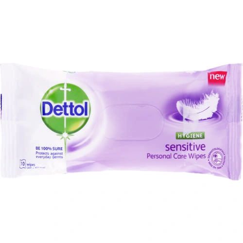 Dettol Sensitive Wet Wipes 10 Sheets