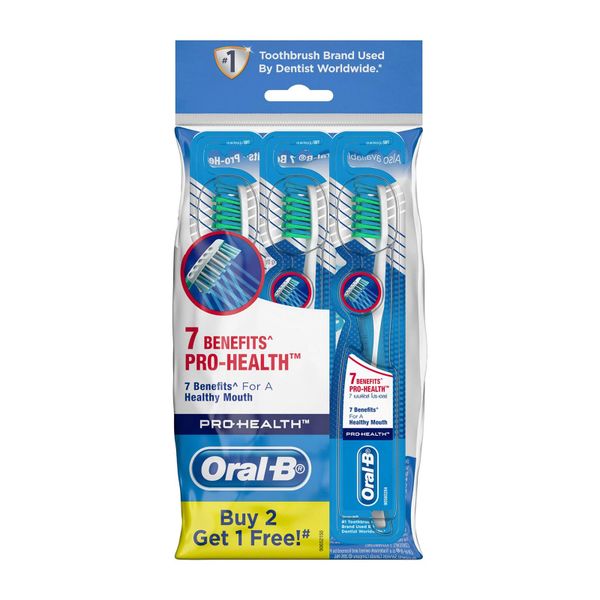 Oral-B Cross Action Pro-Health 7 Benefits Toothbrush - Medium