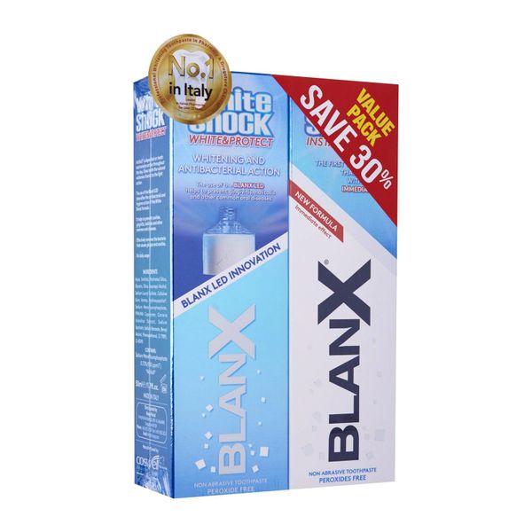Blanx White Shock Led + Refill Promo Pack Toothpaste
