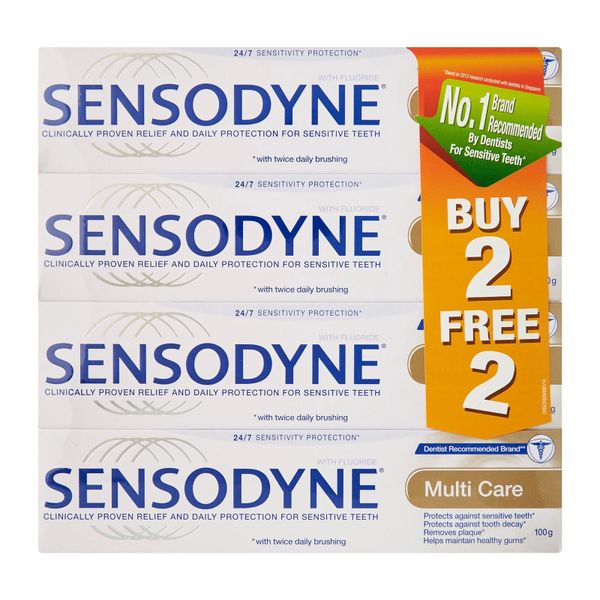 Sensodyne Multi Care 100G (Buy 2 Free 2)