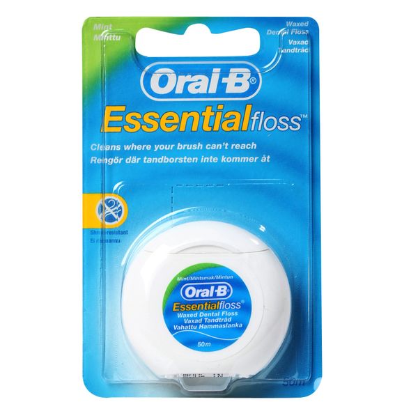 Oral-B Essential Floss Mint Waxed Dental Floss