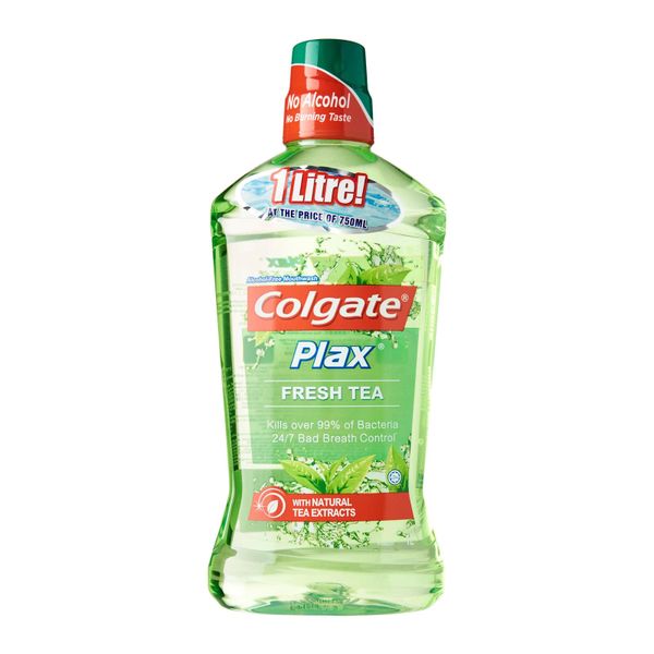 Colgate Plax Fresh Tea Mouthwash 1 L