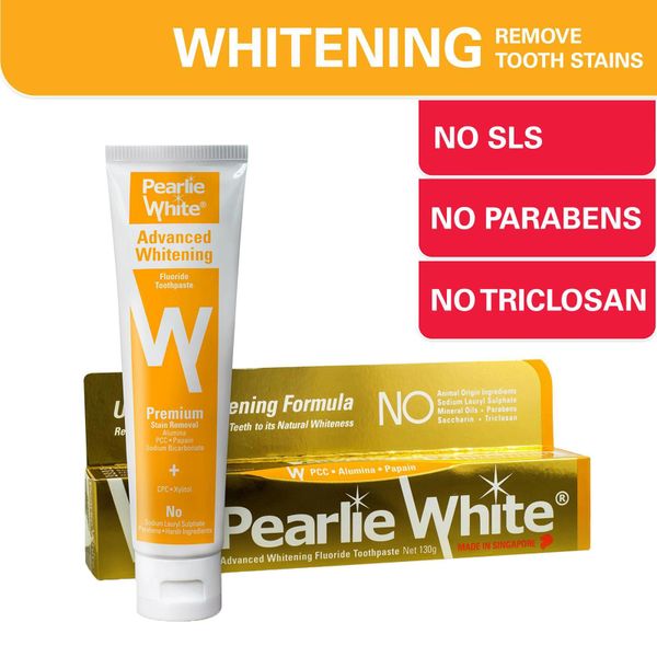 Pearlie White Advanced Whitening Toothpaste 130 g