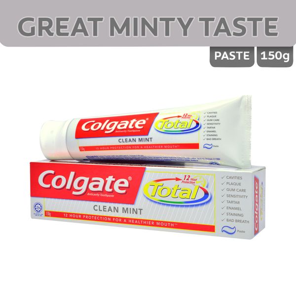 Colgate Total 12 Toothpaste Clean Mint 150 g